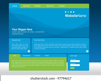 Website Design Template