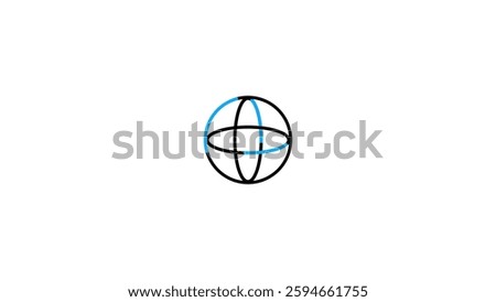 Website Icon. Vector www icon. Web icon. Website icon page symbol for your web design. 4k on white background