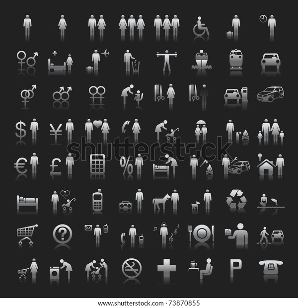 Website and Internet Icons\
-- People