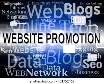 Website Promotion Indicating Reduction Cheap And Retail