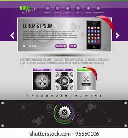 website template for smart phone & mobile phone repairing company, vector version also available in my portfolio