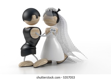 Wedding Dance 3d Model