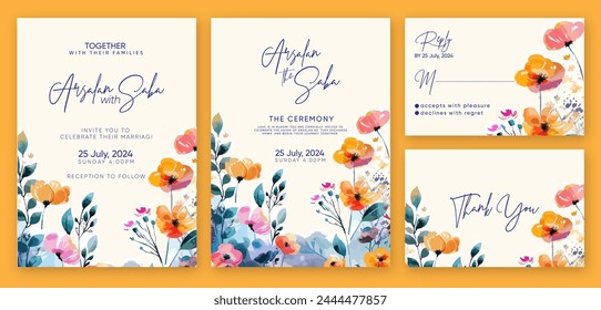 a wedding invitation for an apple and flower show. - Powered by Shutterstock