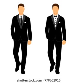 Wedding Mens Suit Tuxedo Collection Groom Stock Illustration 728975488
