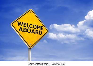 Welcome Aboard - greetings for a new start