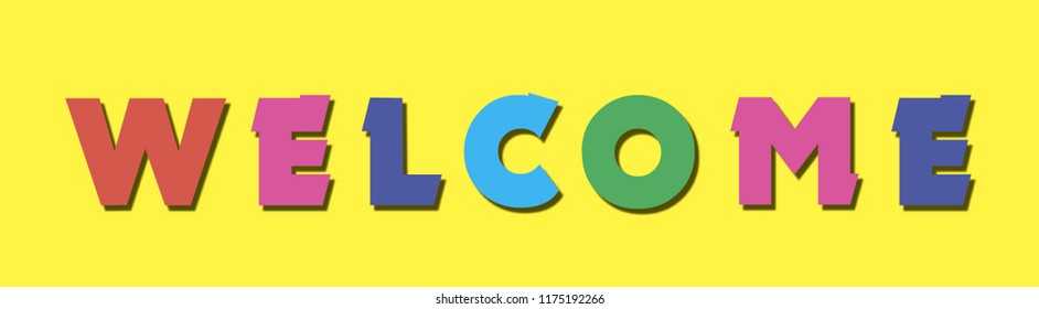 Welcome Banner Images, Stock Photos & Vectors | Shutterstock