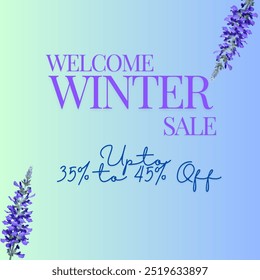 Welcome winter sale offer upto 35% to 45% off - Powered by Shutterstock