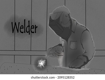 A Welder Is a Skilled Tradesperson Who Joins Metal Together, Or Fills And Repairs Holes On Metal Constructions Through The Use Of Intense Heat And Gas.