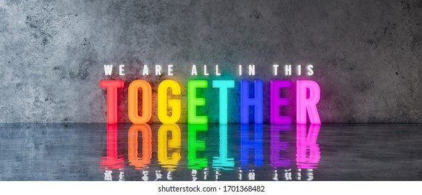 We Re All This Together Hd Stock Images Shutterstock