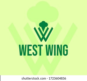 West Wing Minimal Logo Design 