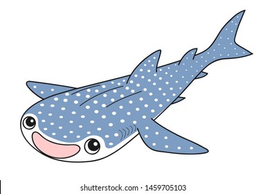 Whale Shark Character Illustration Clip Art Stock Illustration ...