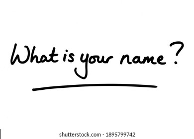 Say Your Name Images Stock Photos Vectors Shutterstock