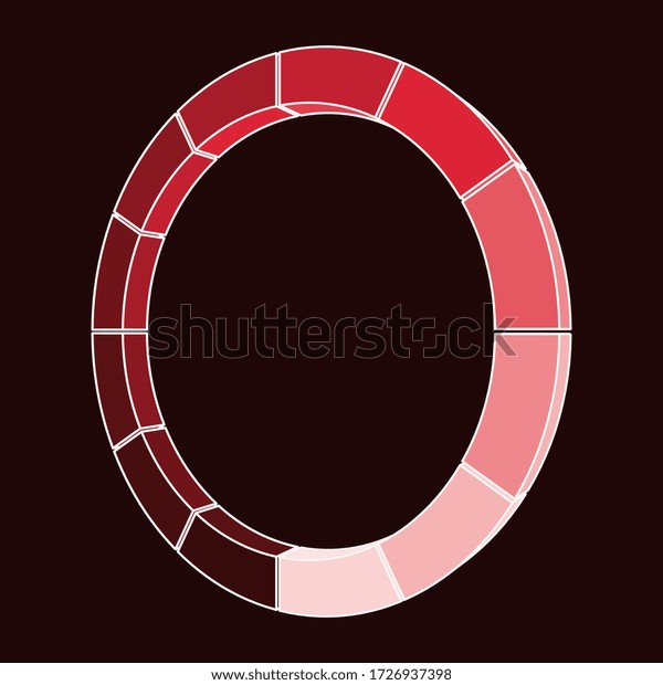 Wheel business\
chart 3D icon. Isometric\
style