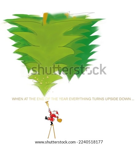 Similar – Image, Stock Photo Everything is upside down