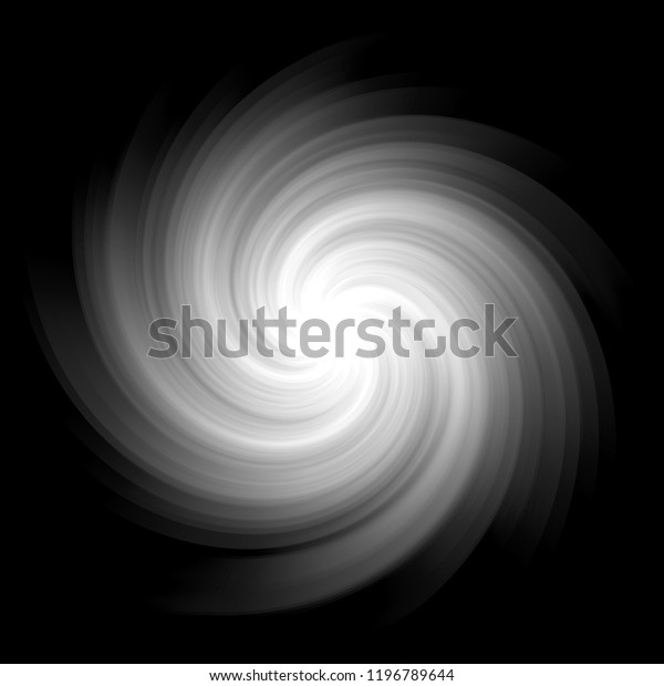 Whirl Black White Stock Illustration 1196789644