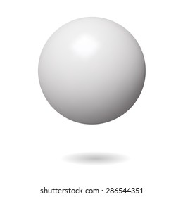 White 3D Sphere