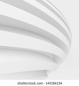 White Abstract Architecture Background