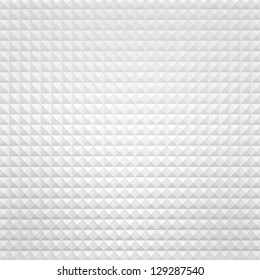 White Abstract Background Consisting of Rhombuses., ilustrație de stoc