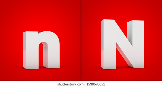 3d letter n images stock photos vectors shutterstock https www shutterstock com image illustration white alphabet letter n isolated on 1538670851