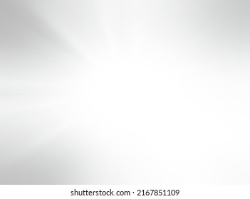 White Background With Abstract Sunburst Pattern