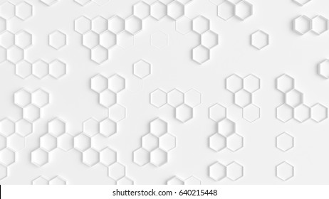 White Background Texture 3D. 3d Illustration, 3d Rendering.