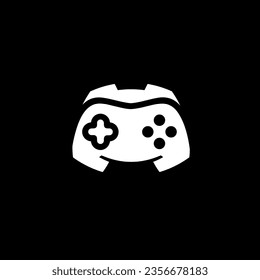 A white and black logo for gaming channel  - Powered by Shutterstock