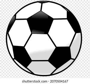 White And Black Soccer Ball Images Png