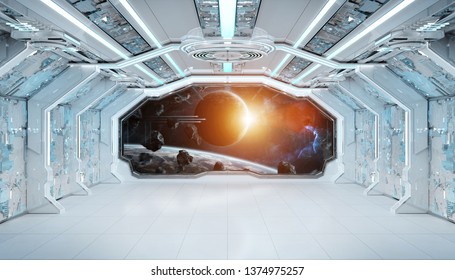 Space Shuttle Interior Stock Illustrations Images Vectors