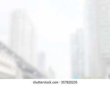 White Blur Abstract Background