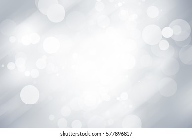 white blur abstract background. bokeh christmas blurred beautiful shiny Christmas lights - Shutterstock ID 577896817