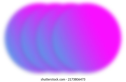 white blur background and purple gradient circle