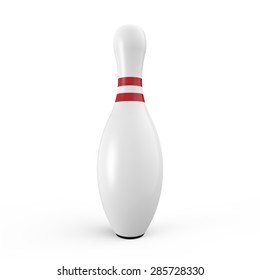 White Bowling Pin Stock Illustration 285728330 | Shutterstock