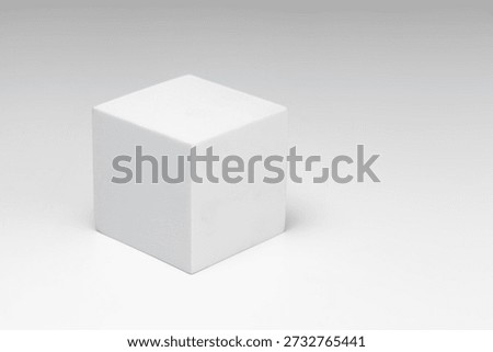 White box on white background representing simplicity and authenticity