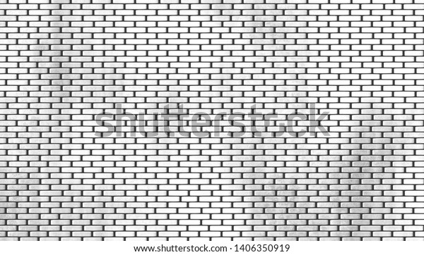 White Brick Building Interior House Wall Stock Illustration 1406350919 ...