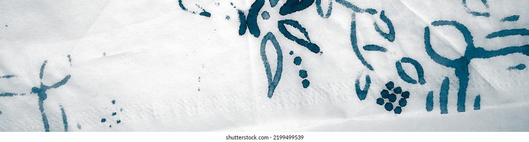 White Brushed Concrete Texture. Minimalism Tie Dye Background. Sky Peace Tie Dye. 3d Paint Drops. Black Illustration. White Water Color Isolated.