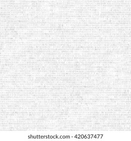 White Canvas Texture - Seamless Pattern