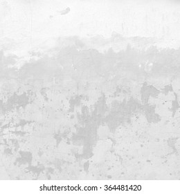 White Concrete Wall Texture Background Peeling Paint Scratches