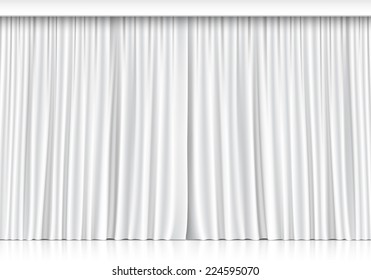 Background White Curtains Images, Stock Photos \ Vectors