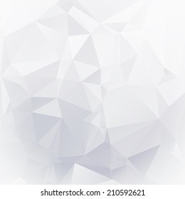 White Diamond Facet Texture - Bright Background