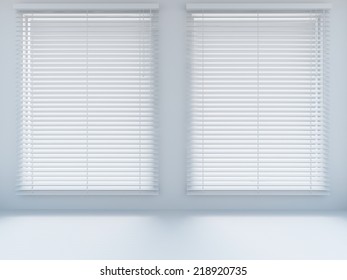 white empty interior