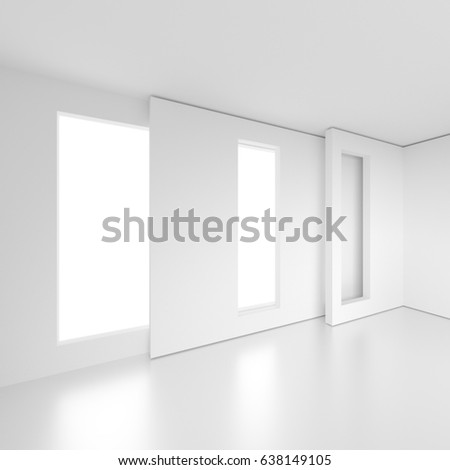 white empty room window office interior stock illustration royalty window office free