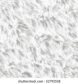 White Fur Seamless Background