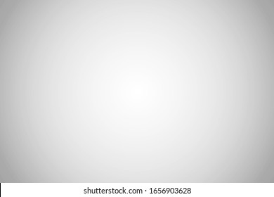 White gray background and circle light gradient in the middle