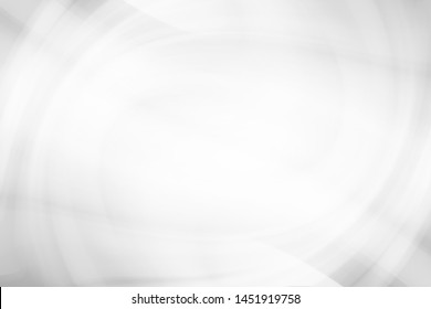 White Gray Motion Background / Grey Gradient Abstract Background