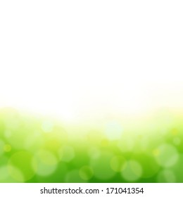 White And Green  Abstract Background