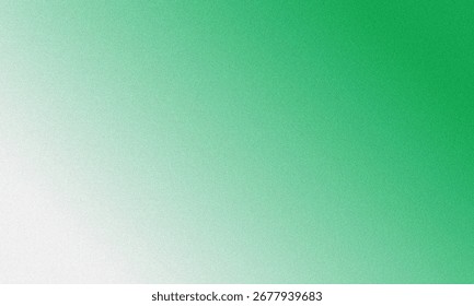 White to Green Gradient with Subtle Grain Texture abstract 