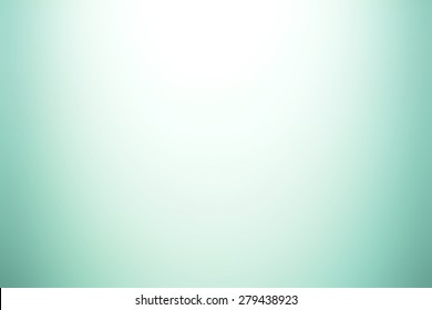 White And Green (turquoise) Gradient Abstract Background