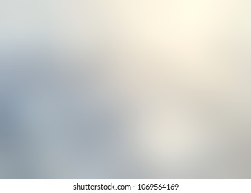 White grey soft empty background. Mist blurred texture. Neutral pale defocused template. Fog abstract illustration. Smoky backdrop.