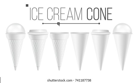 Download Paper Cone Mockup High Res Stock Images Shutterstock