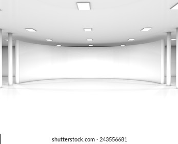 white interior